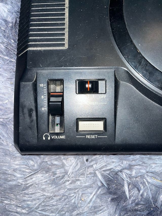 Consola Sega Mega Drive 1 PAL Negra