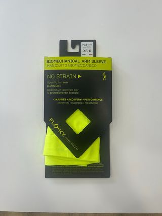 coppia di manicotti Floky XS-S Giallo Fluo