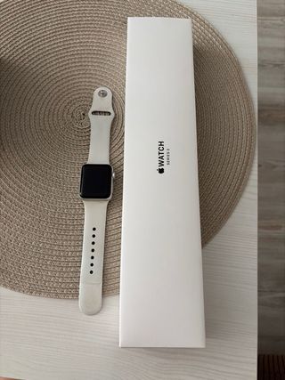 Apple Watch Serie 3 38mm Plata/Blanco