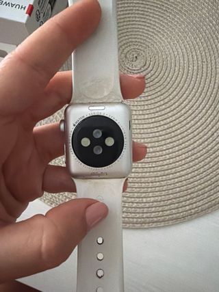 Apple Watch Serie 3 38mm Plata/Blanco