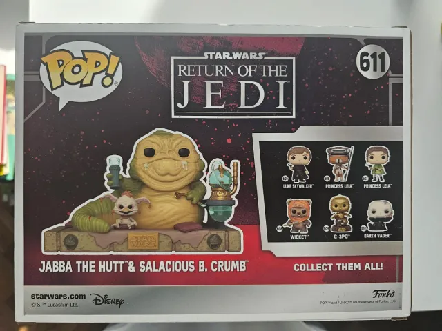 Funko Pop Star Wars Jabba The Hutt 611