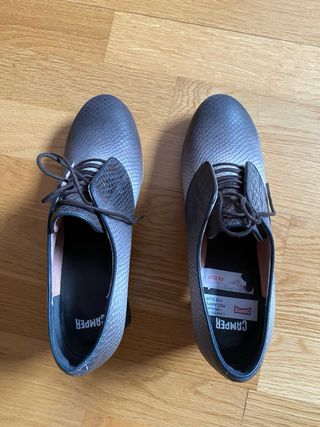 Zapatos Camper tacón piel serpiente