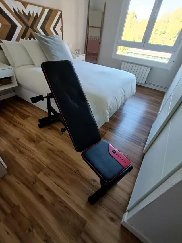 Banco de pesas ajustable NUEVO NUNCA SE HA USADO