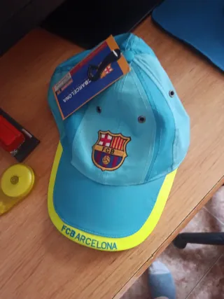Gorra FC Barcelona Azul y Amarillo
