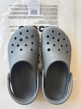 Crocs Classic Clog K Talla 34-35 Gris