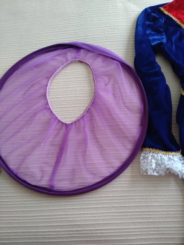 Disfraz María Antonieta con peluca y polisón