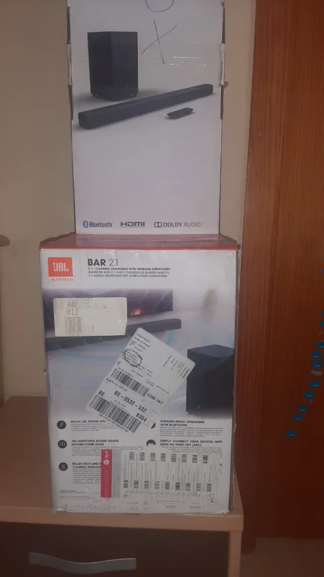 Altavoz JBL BAR 21 Negro