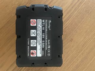 Bateria 18V 5.0Ah Lítio-Íon