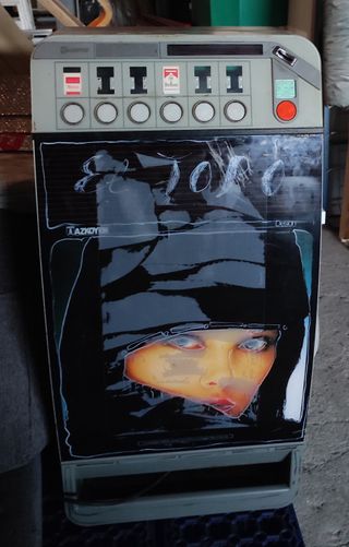 Máquina expendedora vintage