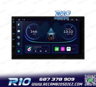 RADIO GPS ANDROID 12 HD TACTIL BLUETOOTH USB SD