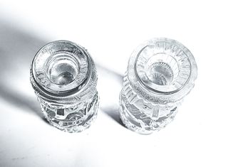 Rosenthal: 2 Candelieri Vetro - Re Magi - Wiinblad