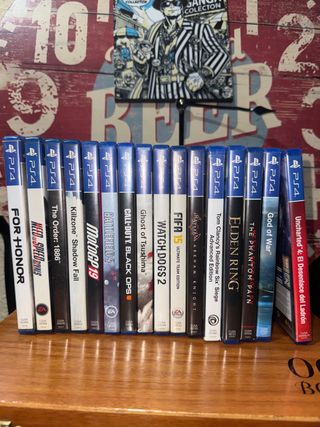 Lote Juegos PS4 (Individuales y Lote)