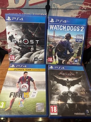 Lote Juegos PS4 (Individuales y Lote)