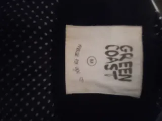 Trenca de paño azul