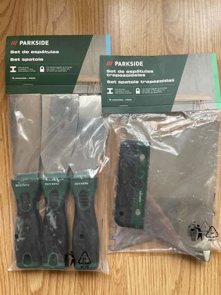 Set de espátulas Parkside trapezoidales