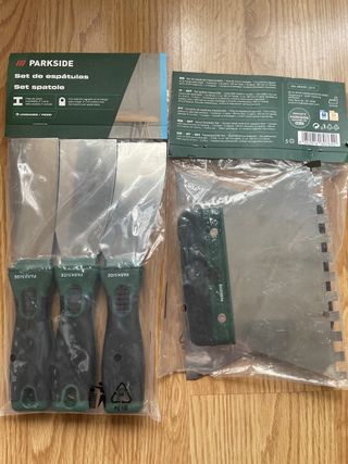 Set de espátulas Parkside trapezoidales