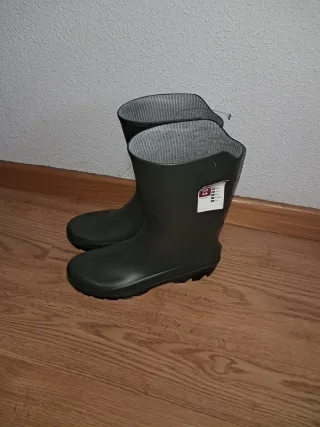 Botas de agua verdes talla 43/44