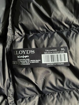 Plumas Mujer Lloyd's Gris de Plumón**bajada precio