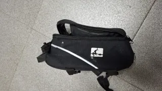 Bolsa para manillar de bicicleta con pantalla táct
