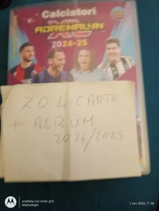 Album Calciatori Adrenalyn XL 2024-25 + Carte