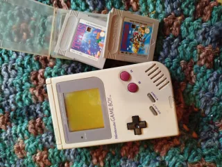 Nintendo Game Boy Gris, Tetris, Super Mario Land 