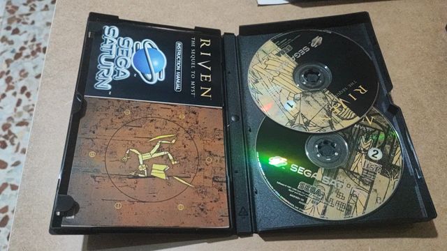 Riven: The Sequel to Myst - Sega Saturn COMPLETO