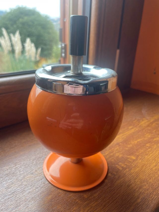 Posacenere vintage arancione