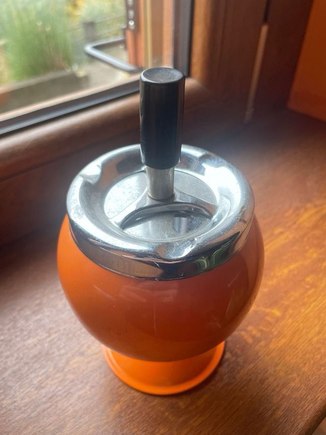 Posacenere vintage arancione