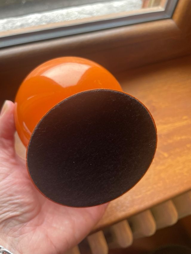 Posacenere vintage arancione