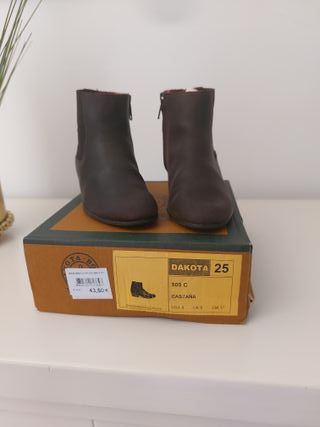 Stivali marroni per bambini Valverde del Camino