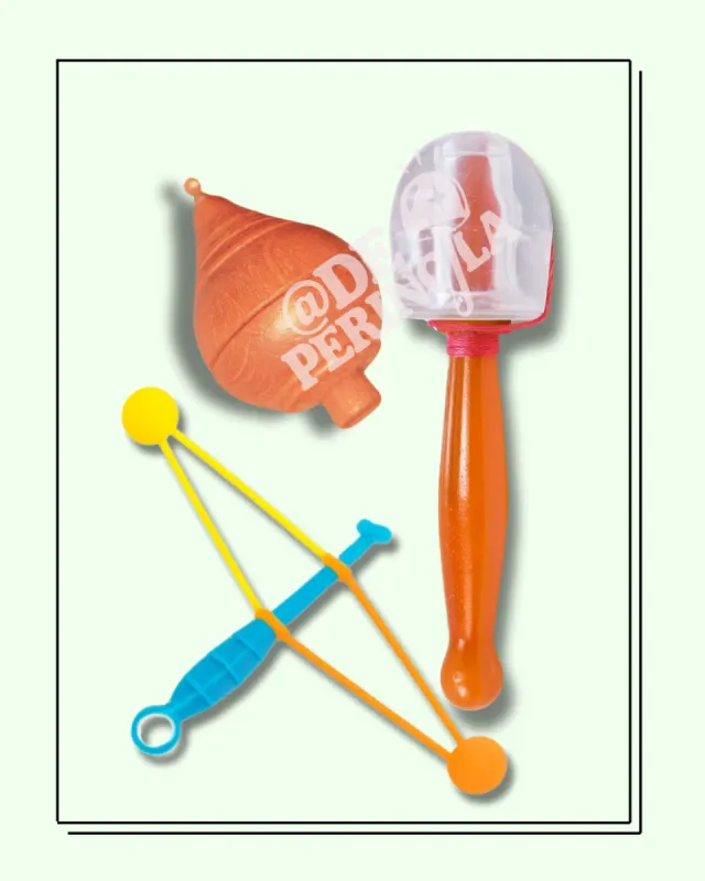 Pack 1 - Perinola, Trompo, Traka Traka