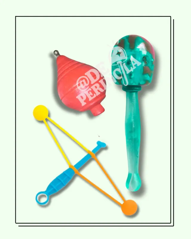 Pack 1 - Perinola, Trompo, Traka Traka