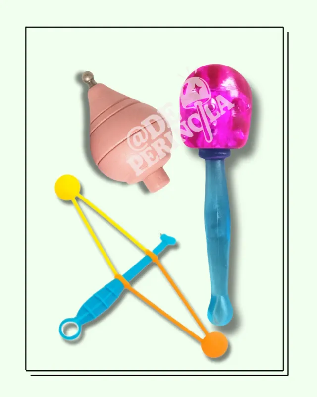 Pack 1 - Perinola, Trompo, Traka Traka