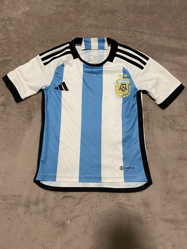 Equipación Fútbol Argentina 7-8 Años