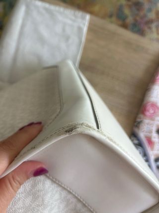 Borsa Michael Kors Original beige e bianca