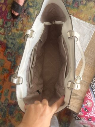Borsa Michael Kors Original beige e bianca