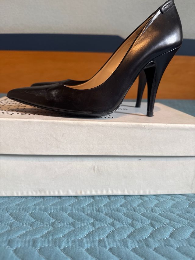 Zapatos de salón negros Pedro Garcia
