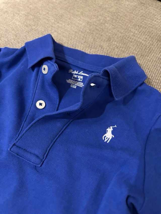 Body Ralph Lauren Bebé 12 Meses Azul