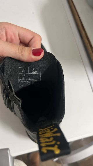 Stivali neri Dr. Martens