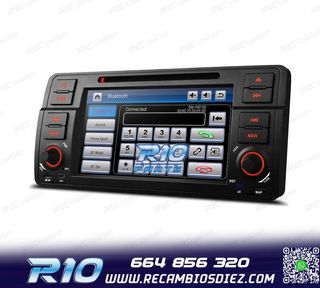 RADIO NAVEGADOR 7" PARA BMW SERIE 3 E46 98-06 USB GPS TACTIL