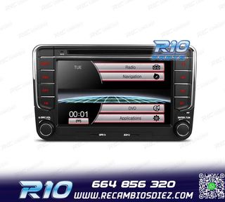 RADIO NAVEGADOR 7" PARA SEAT SKODA VOLKSWAGEN VW USB GPS TAC