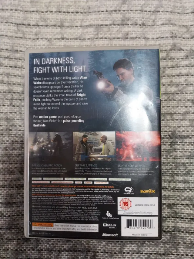 Alan Wake Xbox 360