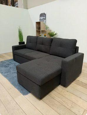 Liquidación Sofá Cama Gris Tela - Envio gratis