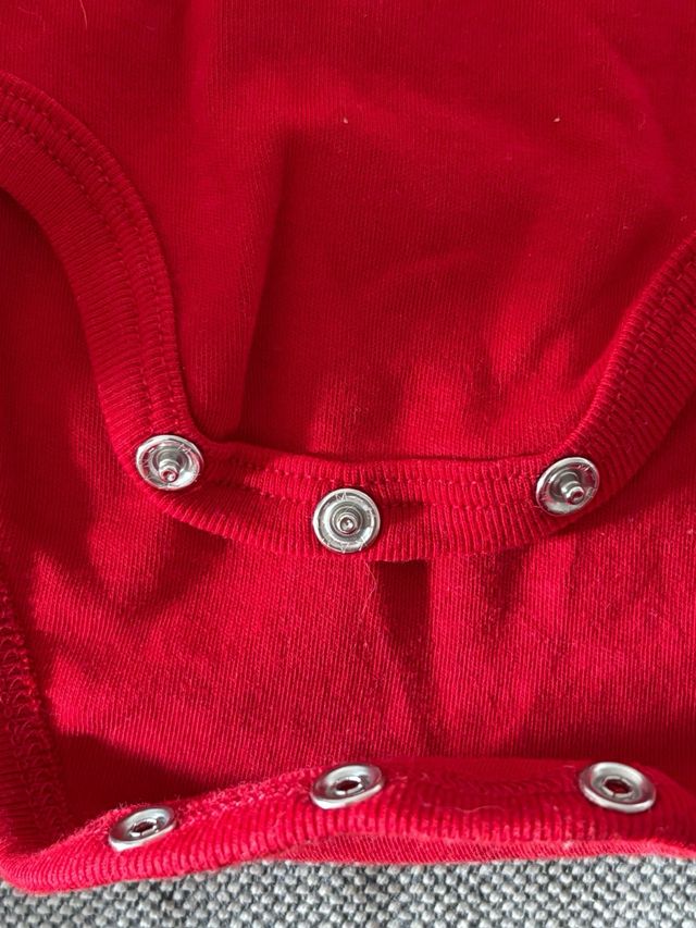 Body Ralph Lauren Bebé 12M Rojo