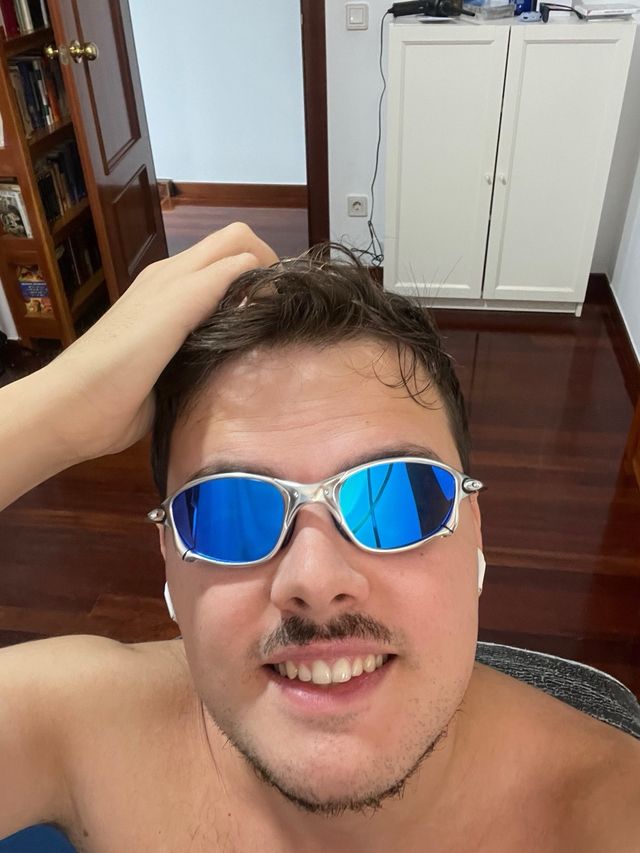 Gafas Oakley X Metal Azules y Plateadas