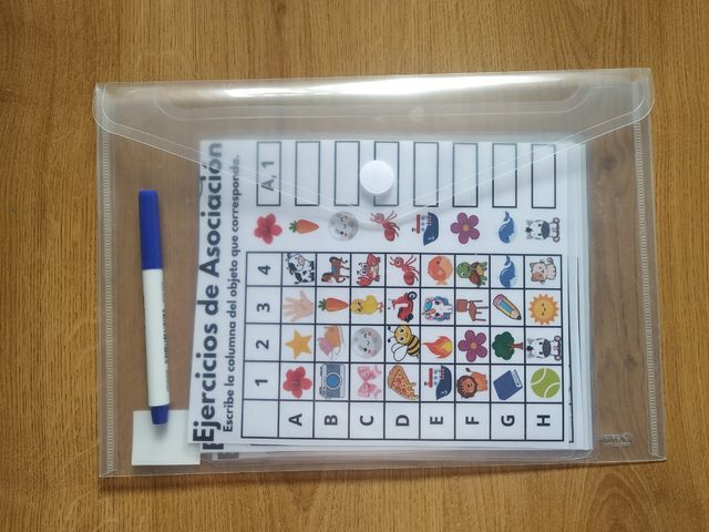 Juego de Asociación Tabla Doble Entrada