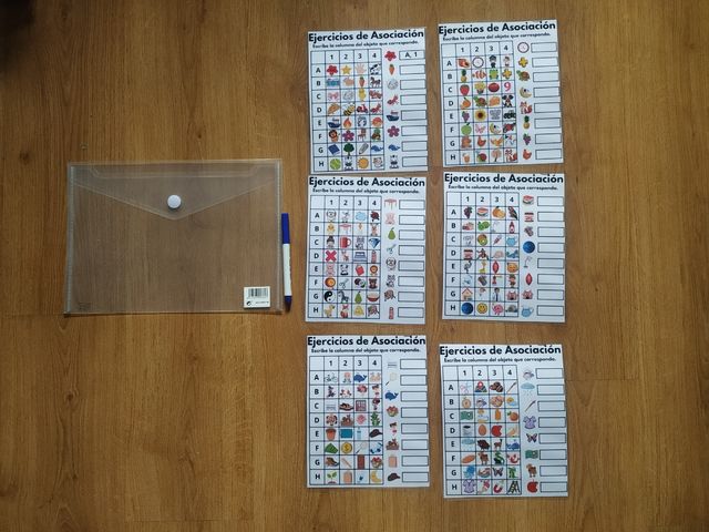 Juego de Asociación Tabla Doble Entrada