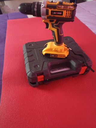 Taladro Percutor Inalambrico + Baterias