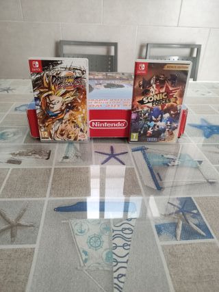Juego Nintendo Switch Dragon Ball FighterZ y Sonic