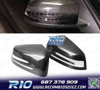 CARCASAS ESPEJOS RETROVISORES CARBONO MERCEDES CLASE A B C E